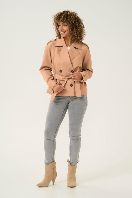 CRRea Crop Trenchcoat