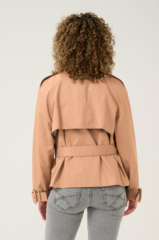 CRRea Crop Trenchcoat