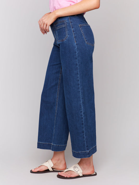 Cropped Flare Jean