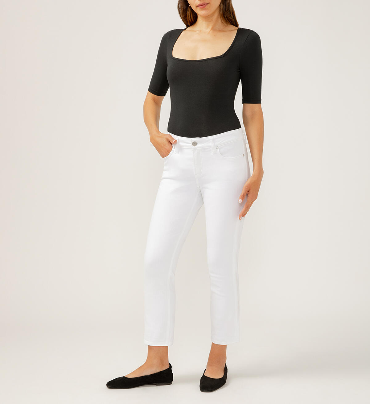 Elyse Mide Rise Capri